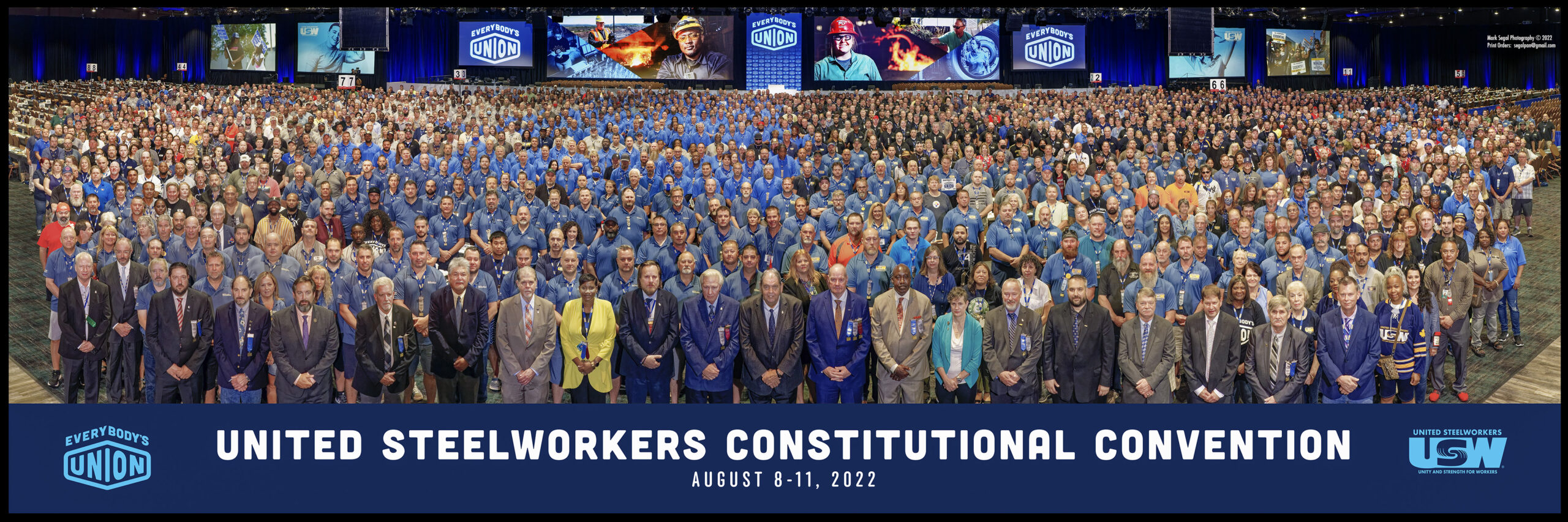 USW Convention 2022 group photo USW Convention 2022 group photo
