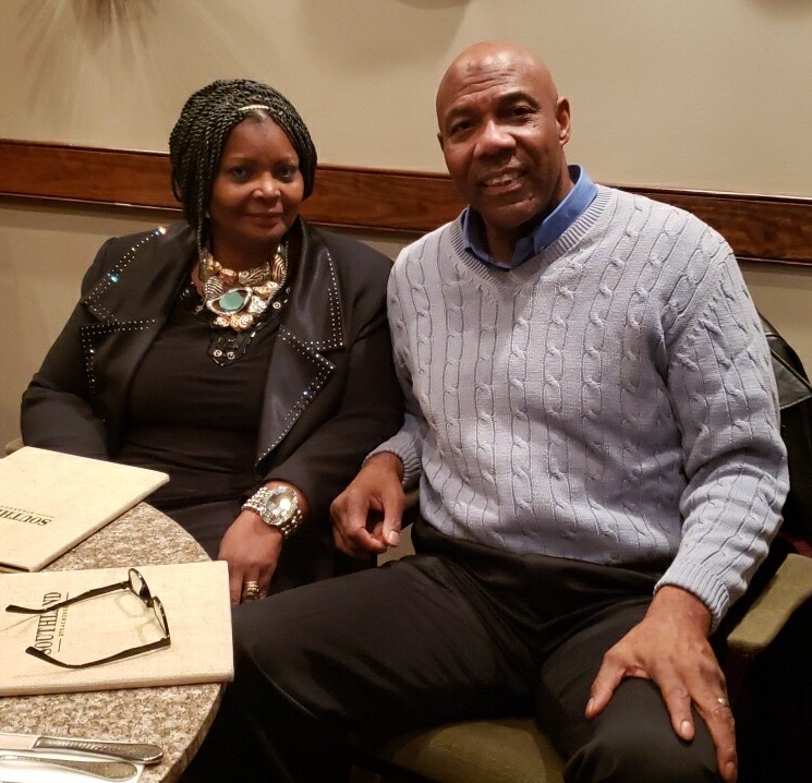 Ron Johnson and wife