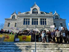 Des rassemblements syndicaux contre le droit au travail dans le New Hampshire