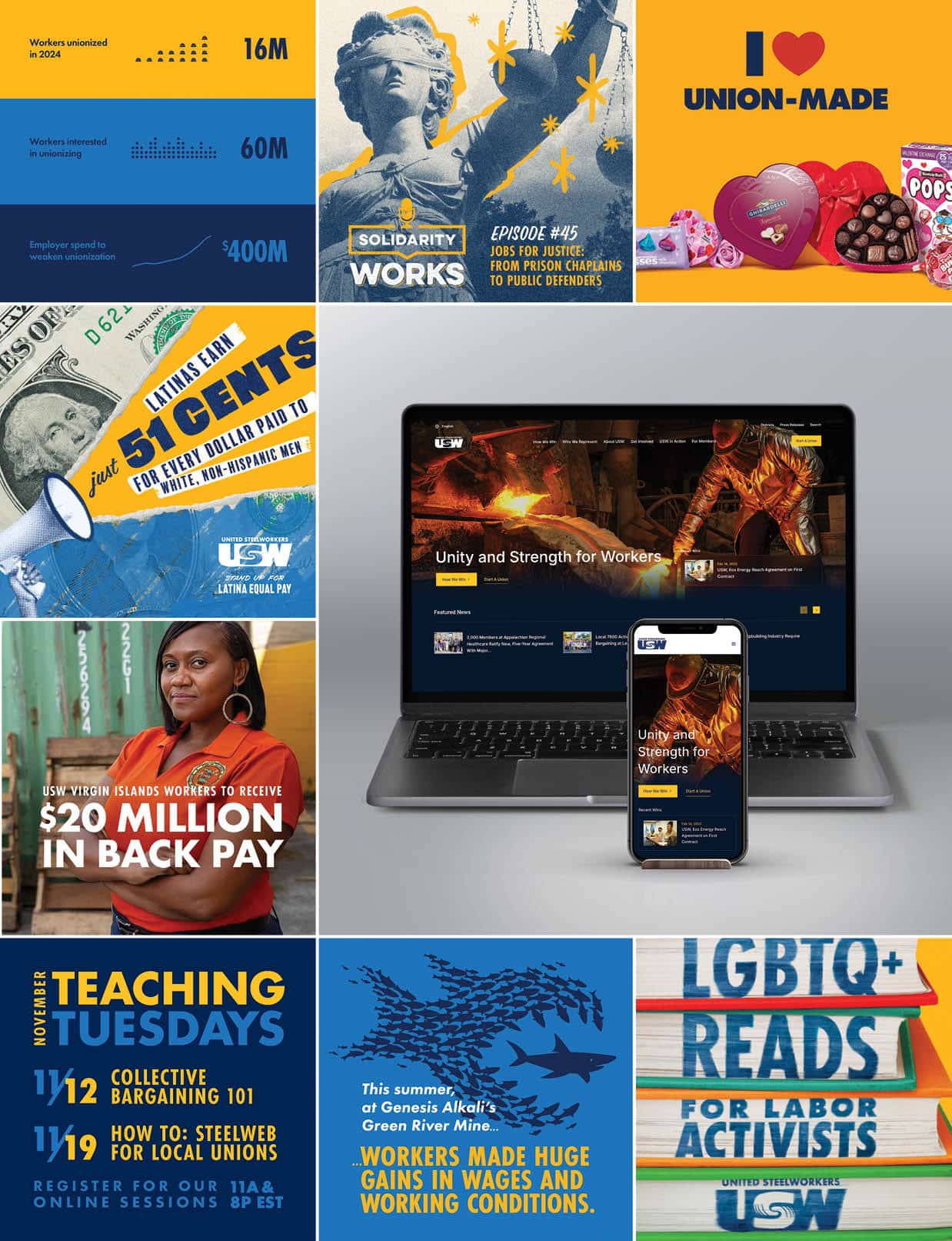 USW_CON25_OfficersReport_8-25x10-75_v8_INSIDE-site-convention-pg198-communications-support