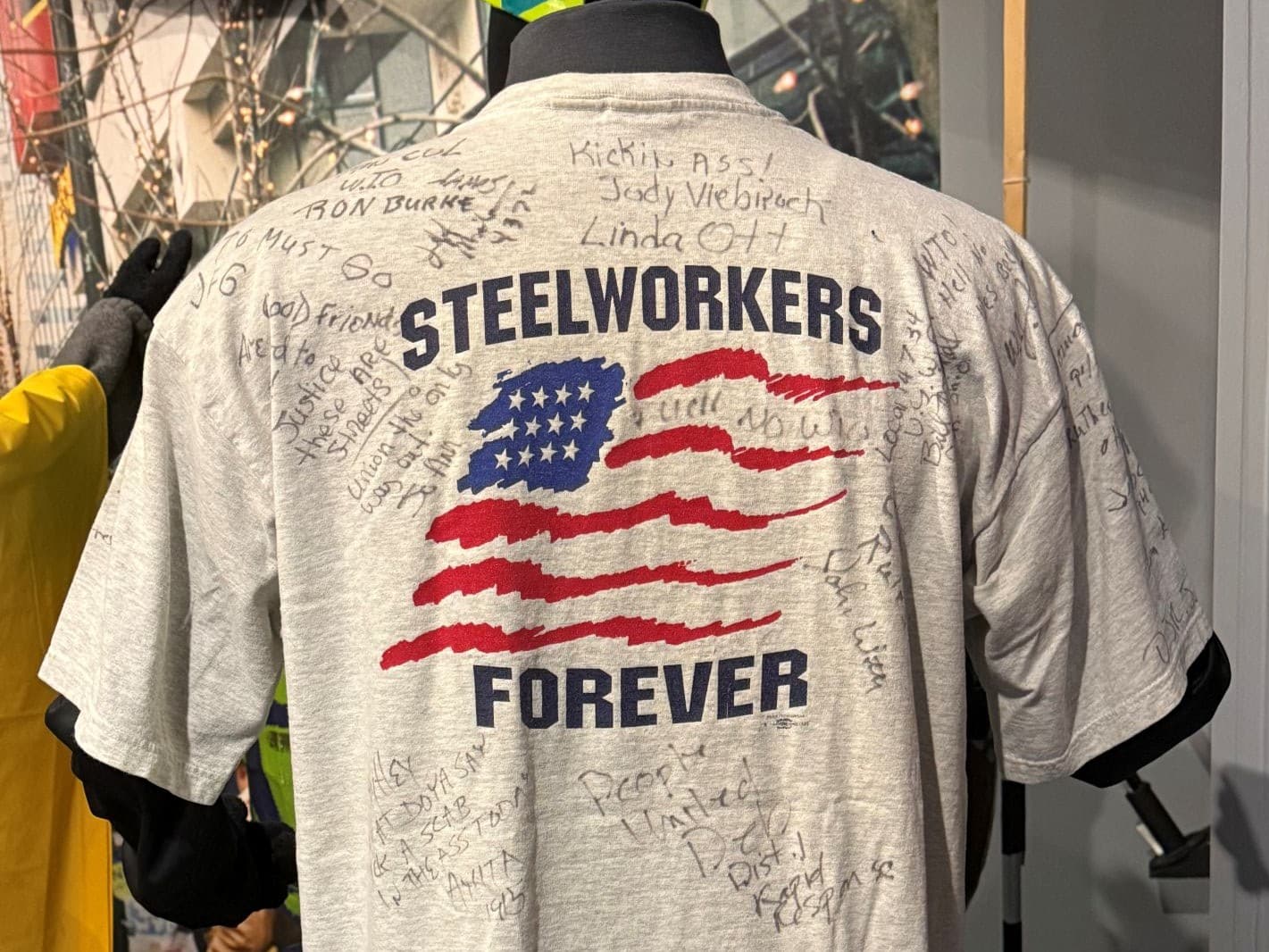 USW History Part of Flag Display thumbnail